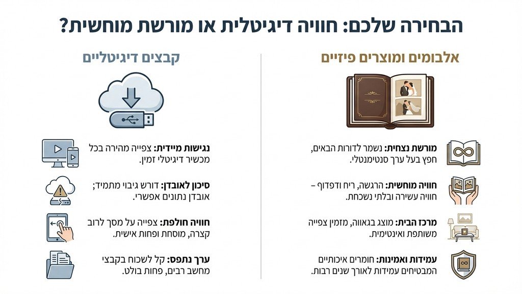 אלבומי תמונות מודפסים ומוצרי צילום איכותיים