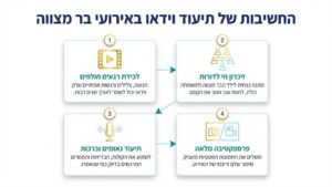 צילום וידאו מרגש באירוע בר מצווה