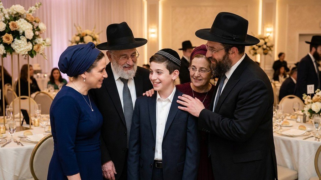 תיעוד מרגש של אירוע משפחתי מסורתי