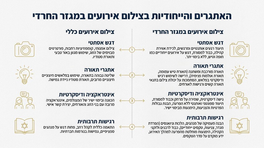 צלם חרדי מומלץ מתעד חופה מרגשת