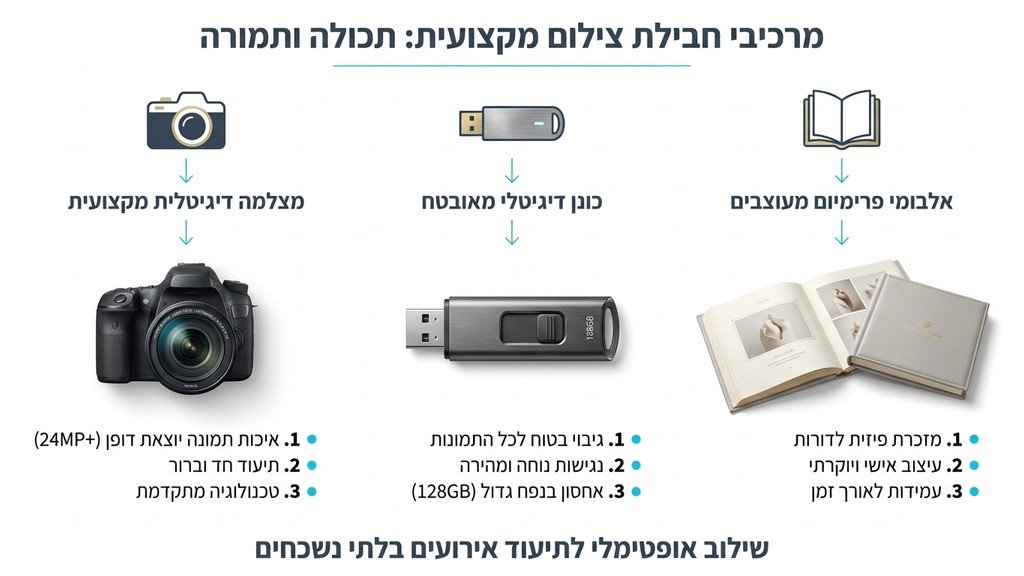 חבילות צילום חתונה קטנה מחיר זול