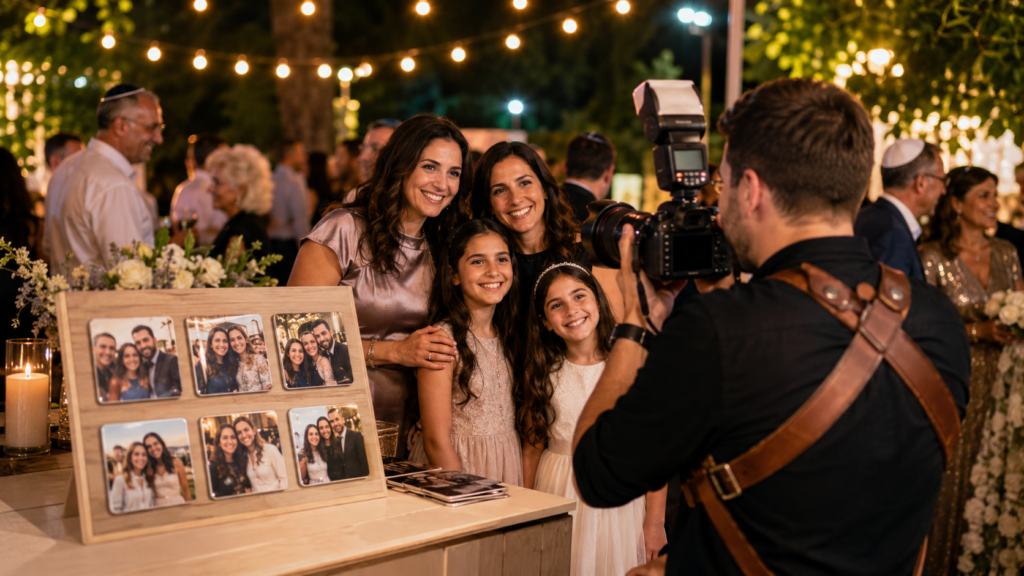 צלם מגנטים לאירועים פוטו ויקטוריה משפחת לוי צילום במרכז