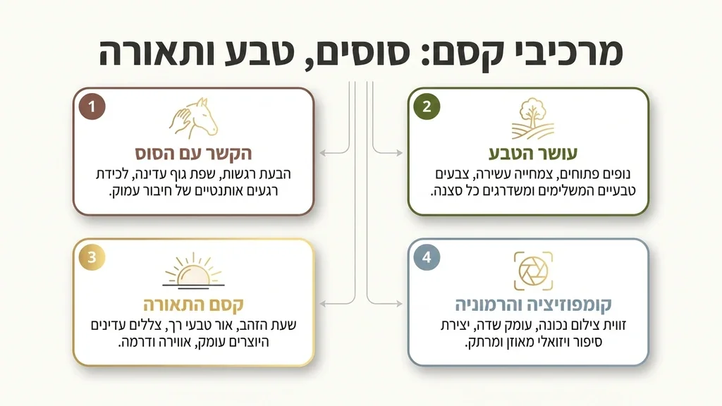 נוצר על ידי מודל בינה מלאכותית Gemini Pro נערה מצטלמת עם סוס בטבע ביום צילומי בת מצווה