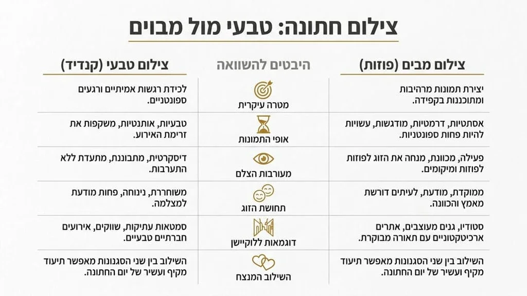 חתן וכלה מטיילים בסמטאות יפו העתיקה